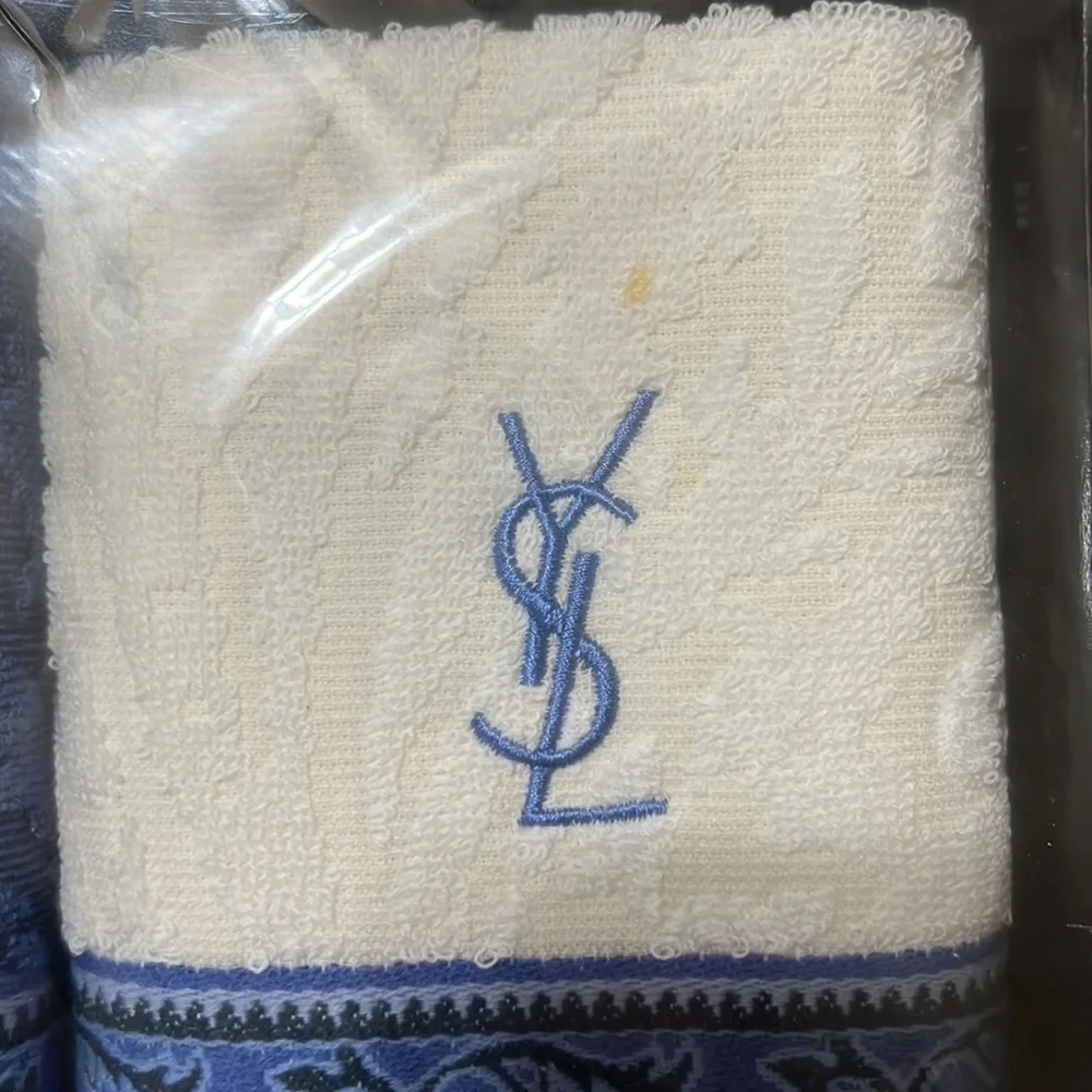 YSL face/hand towel